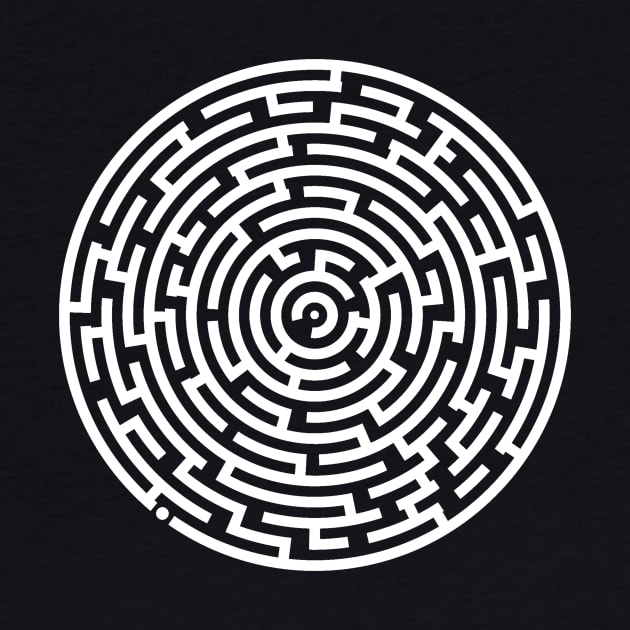 Maze Labyrinth Maze Runner Circle by ballhard